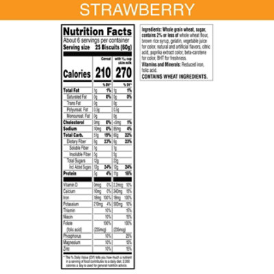 Kellogg's Mini-wheats Cereal Frosted Strawberry - 13.3 Oz - Image 4