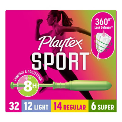 Playtex Sport Multipack Reg Super Super Plus - 32 Count - Image 1