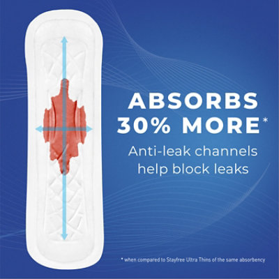 Stayfree Classic Super Long No Wings - 22 Count - Image 5