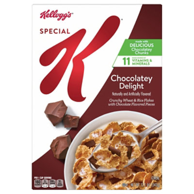 Kellogg's Special K Chocolatey Delight Fiber Breakfast Cereal - 12.1 Oz - Image 4