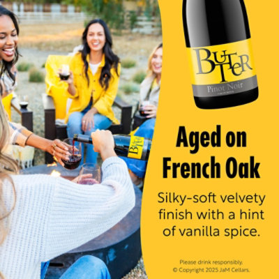 Jam Cellars Butter Pinot Noir Wine - 750 Ml - Image 3