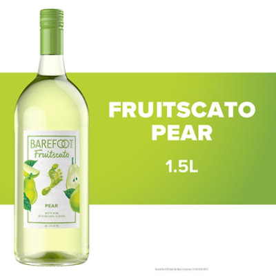 Barefoot Cellars Fruit-scato Pear Wine - 1.5 Liter - Image 1
