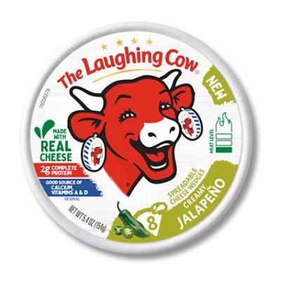 Laughing Cow Creamy Jalapeno Cheese - 5.4 Oz - Image 1