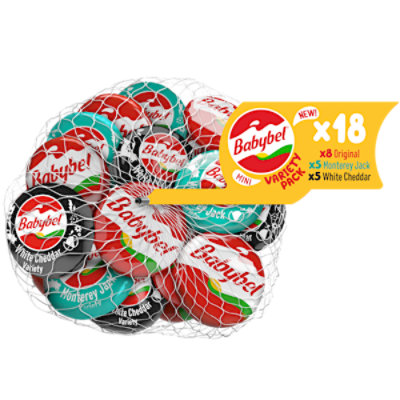 Babybel Mini Variety Snack Cheese Net - 18 Count - Image 1