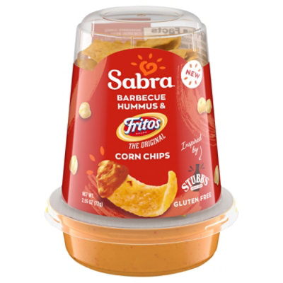 Sabra Barbecue Hummus With Fritos Corn Chips - 2.55 Oz - Image 3