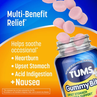 Tums Gummy Stomach 250 Mg - 45 Count - Image 3