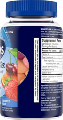 Tums  Assorted Fruit Gummy Bites - 50 Count - Image 5
