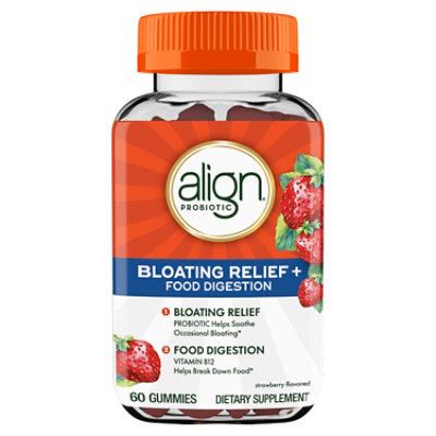 Align Bloating And Dig Gummy - 60 Count - Image 1