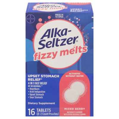 As Fizzy Melts Berry - 16 Count - Image 3