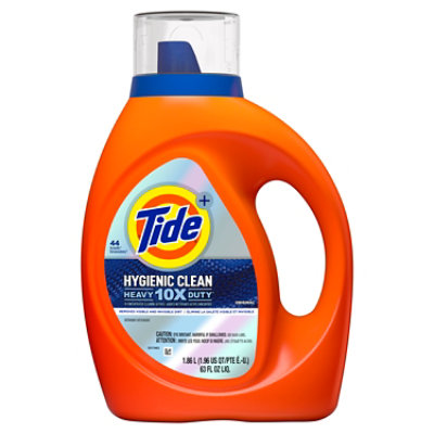 Tide Heavy Duty Liquid Detergent Hygienic Clean Original - 63 Fl. Oz. - Image 1