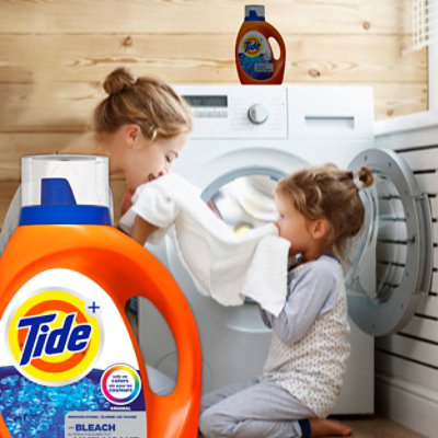 Tide He Plus Bleach Alternative Liquid Detergent Original - 84 Fl. Oz. - Image 4