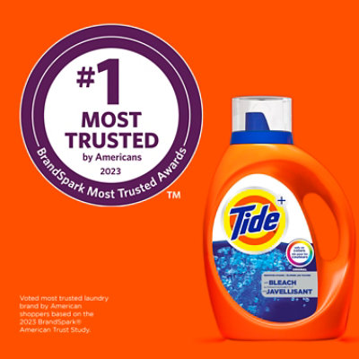 Tide He Plus Bleach Alternative Liquid Detergent Original - 84 Fl. Oz. - Image 2