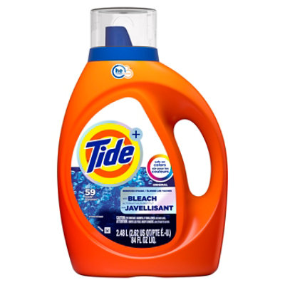 Tide He Plus Bleach Alternative Liquid Detergent Original - 84 Fl. Oz. - Image 7