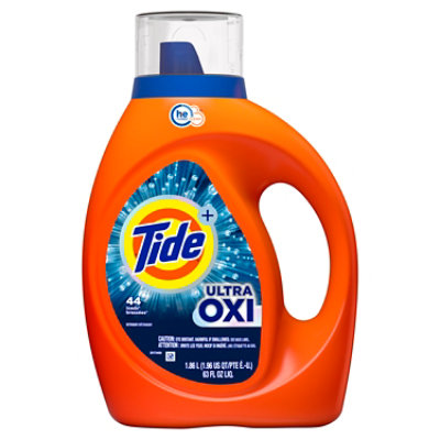 Tide He Liquid Detergent Ultra Oxi, Original - 63 Fl. Oz. - Image 1