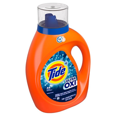 Tide He Liquid Detergent Ultra Oxi, Original - 63 Fl. Oz. - Image 7