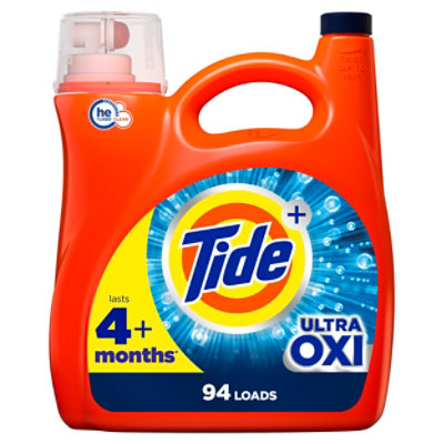 Tide He Liquid Detergent Ultra Oxi, Original - 132 Fl. Oz. - Image 1