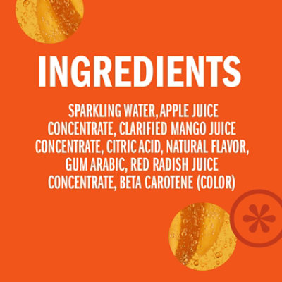 Izze Sparkling Juice Mango 6 Pack - 8.4 Fl. Oz. - Image 7