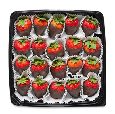 Chocolate Covered Strawberry Tray - 36 Oz