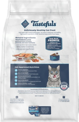 Blue Buffalo Tastefuls Natural Dry Food for Adult Indoor Cats Salmon & Brown Rice Recipe -3 Lb - Image 5