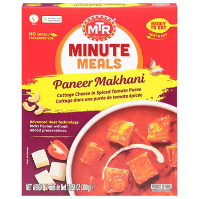MTR Paneer Makhani 10.5 Oz Safeway