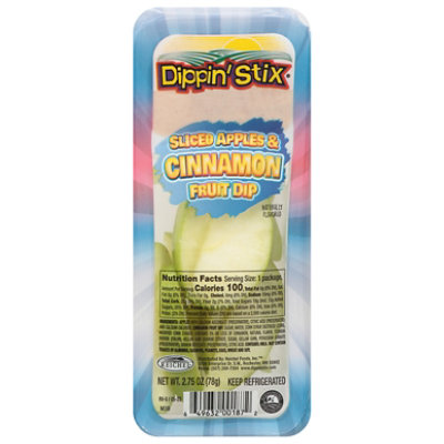 Dippin Stix Sliced Apples With Cinnamon Fruit Dip - 2.75 Oz - Image 3