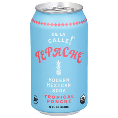 De La Calle Tepache Tropical Ponche - 12 Oz