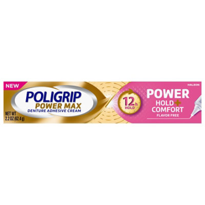 Poligrip Max Hold And Comfort 1x62g Us - 62 Grams - Image 3