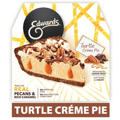 Edwards Premium Frozen Desserts Turtle Pie - 25.1 Oz - Image 3