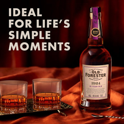 Old Forester Kentucky Straight Bourbon Whiskey 1924 - 750 Ml (Limited quantities may be available in store) - Image 5