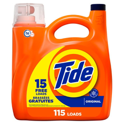 Tide He Liquid Detergent Original - 132 Fl. Oz. - Image 1