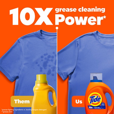 Tide He Liquid Detergent Original - 132 Fl. Oz. - Image 3