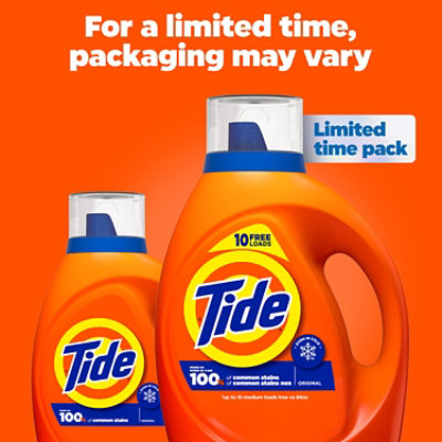 Tide He Liquid Detergent, Original - 84 Fl. Oz. - Image 2