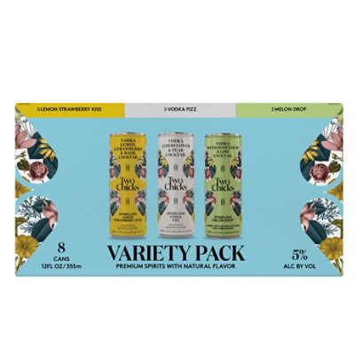 Two Chicks Craft Variety 8 Pack Rtd - 12 Fl. Oz. - Image 1