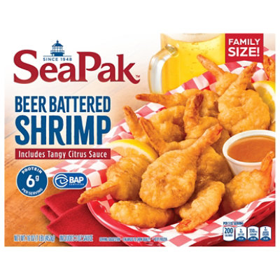 Seapak Beer Battered Shrimp - 16 Oz - jewelosco