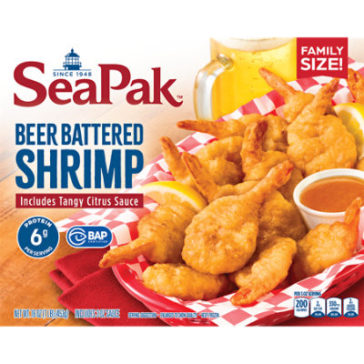 Seapak Beer Battered Shrimp - 16 Oz - Image 7
