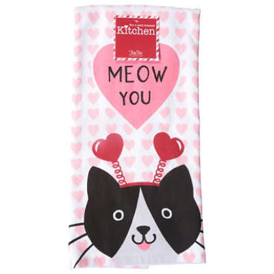 Kay Meow You Cat Terry Towel - Each - Image 3