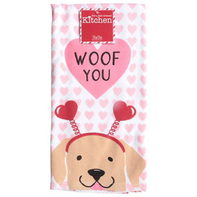 Kay Woof You Dog Terry Towel - Each - Image 1