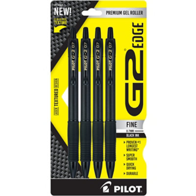 Pilot G2 Premium Roller Pen Black - 4 Count - Image 1