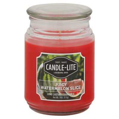 Candle-Lite Watermelon Slice Candle - 18 Oz - Image 3