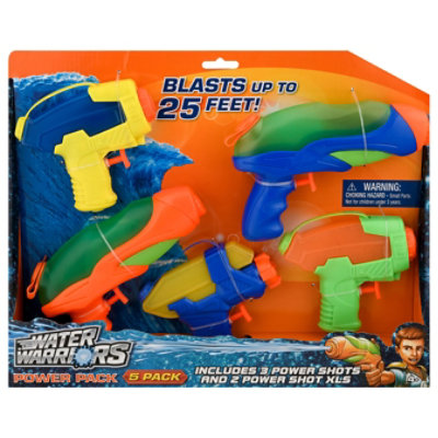 Buzz Bee Toys Power Pack Squirt Guns - 5 Count - Image 3