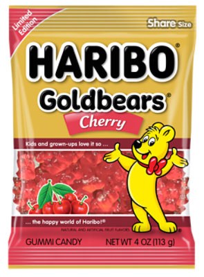 Haribo Goldbears Cherry - 4 Oz - Image 1