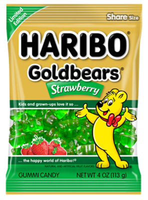 Haribo Goldbears Strawberry - 4 Oz - Image 1