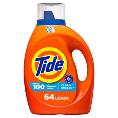 Tide He Liquid Detergent Clean Breeze - 84 Fl. Oz. - Image 1