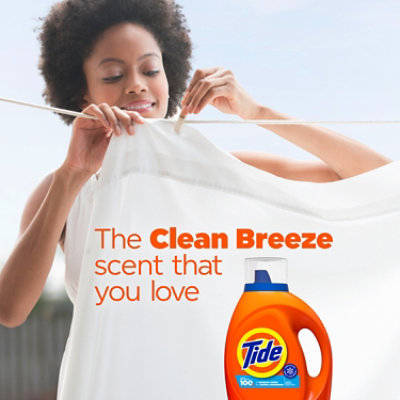 Tide He Liquid Detergent Clean Breeze - 132 Fl. Oz. - Image 8