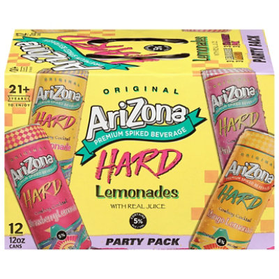 Arizona Hard Lemonade Variety In Cans - 12-12 Fl. Oz. - Image 1