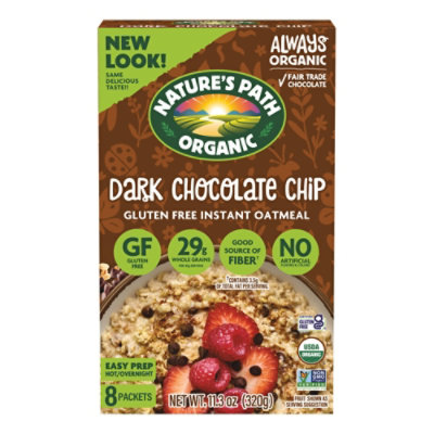 Natures Path Oatmeal Chocolate Chip Organic Gluten Free - 11.3 Oz - Image 3