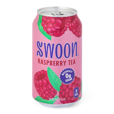 Swoon Tea Zero Sugar Raspberry Ready To Drink - 12 Fl. Oz. - Image 1