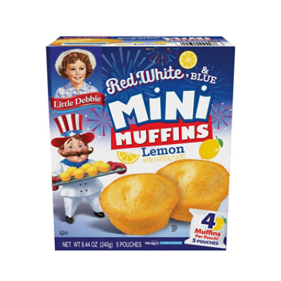 Little Debbie Lemon Spring Mini Muffins - 8.44 Oz - Image 2