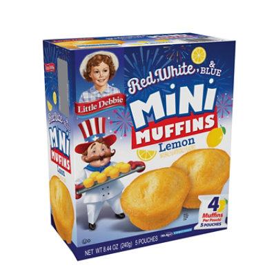 Little Debbie Lemon Spring Mini Muffins - 8.44 Oz - acmemarkets