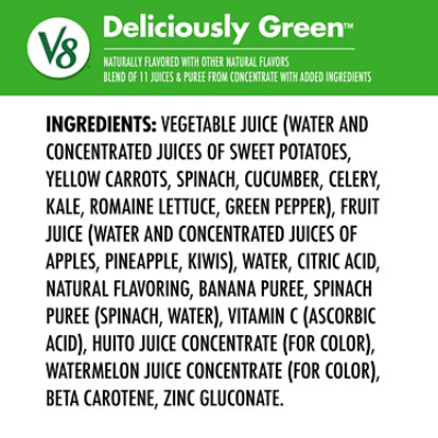 V8 Deliciously Green 100% Fruit and Vegetable Juice - 46 Fl. Oz. - Image 5